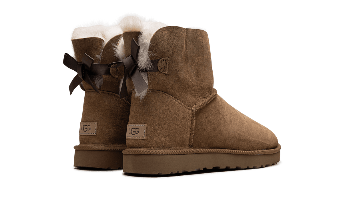UGG WOMENS Mini Bailey Bow II Boot - Chestnut WMNS "Chestnut" 1016501 CHE from Stadium Goods